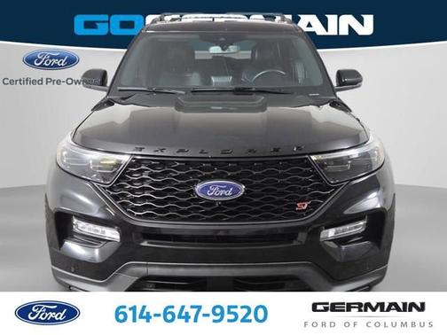 Agate Black Metallic 2023 Ford Explorer ST