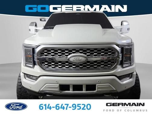 Star White Metallic Tri-Coat 2023 Ford F-150 Platinum