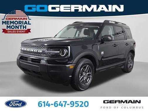 Shadow Black 2025 Ford Bronco Sport Big Bend