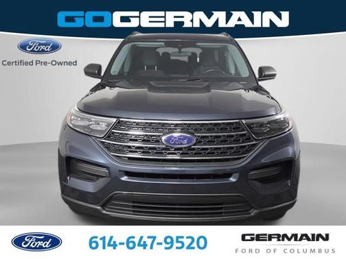 Blue Metallic 2023 Ford Explorer XLT