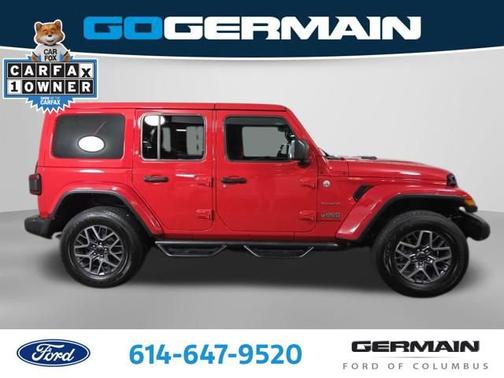 Firecracker Red Clearcoat 2024 Jeep Wrangler Sahara