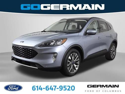 Blue Silver Metallic 2022 Ford Escape Titanium Hybrid