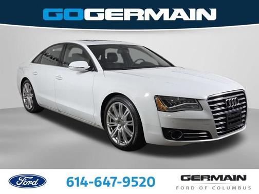 White 2014 Audi A8 4.0T