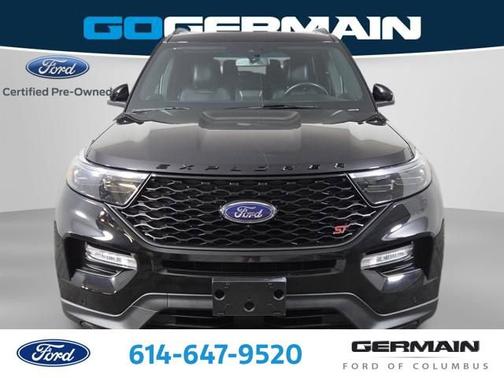 Agate Black Metallic 2023 Ford Explorer ST