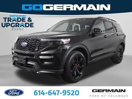 Agate Black Metallic 2023 Ford Explorer ST