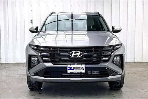 Silver 2025 Hyundai TUCSON Hybrid Blue