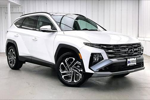 White 2025 Hyundai TUCSON Limited