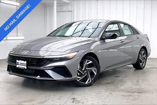 Gray 2025 Hyundai ELANTRA SEL Sport