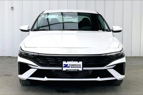 White 2025 Hyundai ELANTRA HEV Blue