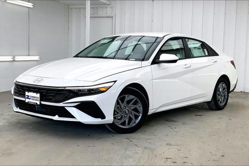 White 2025 Hyundai ELANTRA HEV Blue