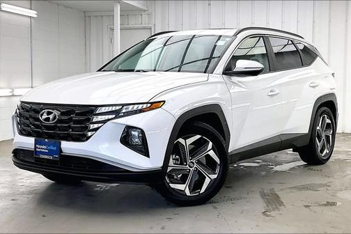 White 2023 Hyundai TUCSON SEL
