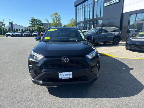 Midnight Black Metallic 2025 Toyota RAV4 XLE Premium