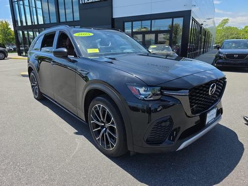 Jet Black Mica 2025 Mazda CX-70 PHEV Premium Plus Package
