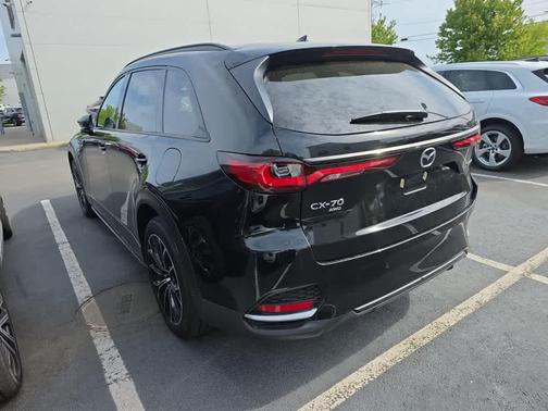 Jet Black Mica 2025 Mazda CX-70 PHEV Premium Plus Package