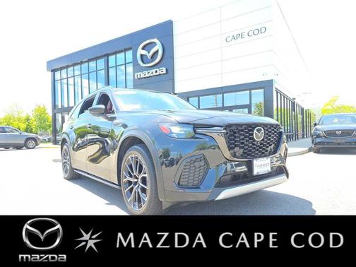Jet Black Mica 2025 Mazda CX-70 PHEV Premium Plus Package