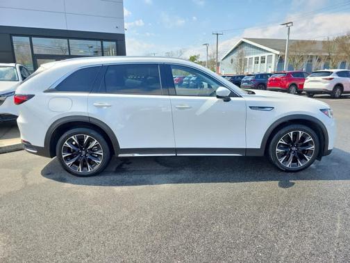 Rhodium White Premium 2024 Mazda CX-90 PHEV Premium