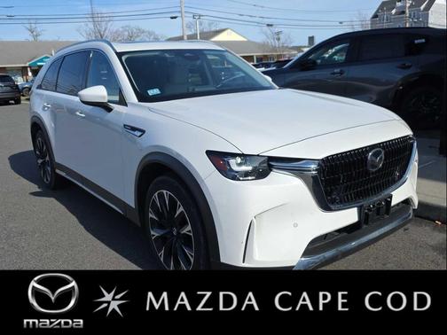 Rhodium White Premium 2024 Mazda CX-90 PHEV Premium