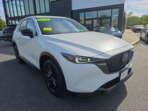 Rhodium White Metallic 2024 Mazda CX-5 2.5 Carbon Turbo