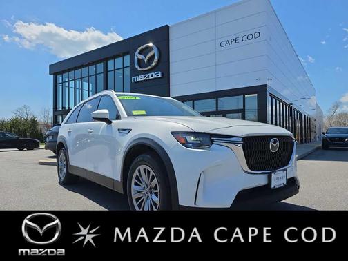 Rhodium White Premium 2024 Mazda CX-90 PHEV Preferred