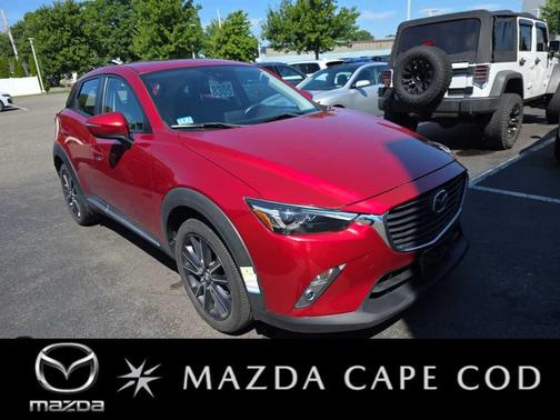 Soul Red Metallic 2018 Mazda CX-3 Grand Touring