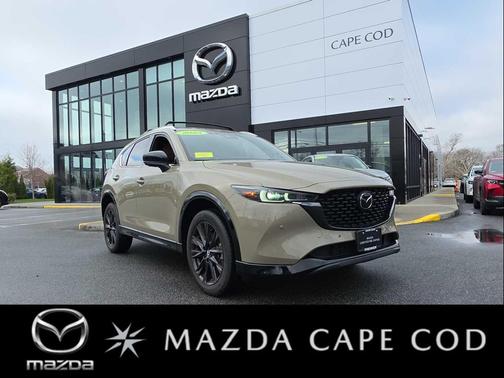 Zircon Sand Metallic 2025 Mazda CX-5 2.5 Carbon Turbo