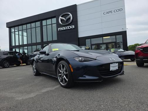 Deep Crystal Blue 2021 Mazda MX-5 Miata Grand Touring