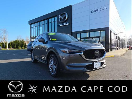 Machine Gray Metallic 2021 Mazda CX-5 Grand Touring
