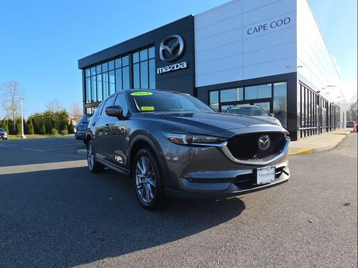 Machine Gray Metallic 2021 Mazda CX-5 Grand Touring