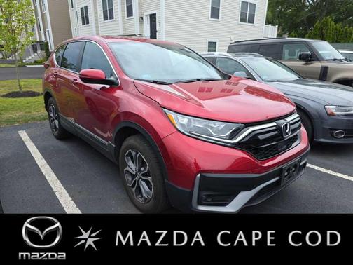 Radiant Red Metallic 2021 Honda CR-V EX-L