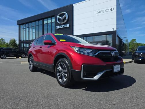 Radiant Red Metallic 2021 Honda CR-V EX-L