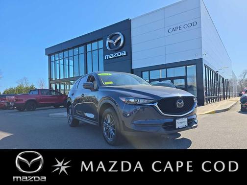 Deep Crystal Blue Mica 2021 Mazda CX-5 Touring