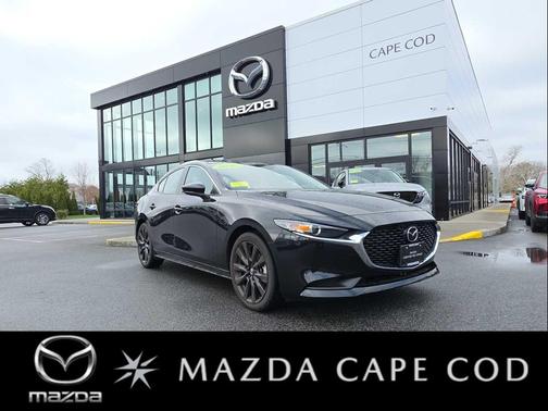 Jet Black Mica 2025 Mazda Mazda3 2.5 S Select Sport