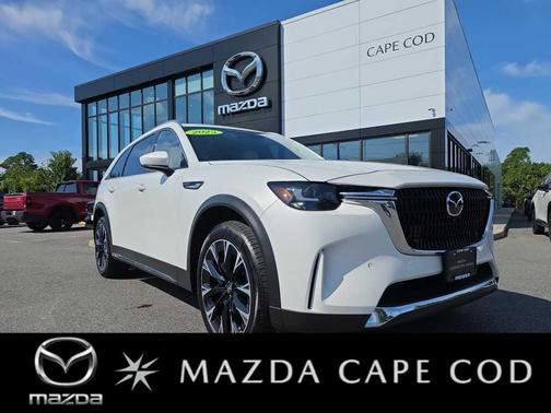 Rhodium White Premium 2025 Mazda CX-90 PHEV Premium Plus