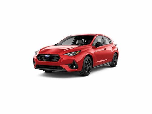 Pure Red 2025 Subaru Impreza RS
