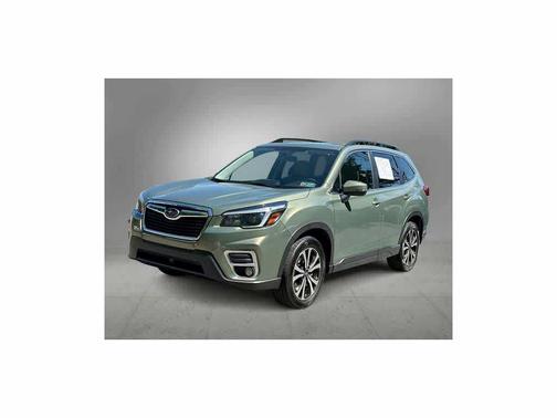 Jasper Green 2021 Subaru Forester Limited