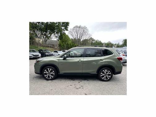 Jasper Green 2021 Subaru Forester Limited