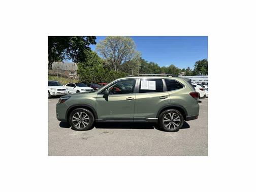 Jasper Green 2021 Subaru Forester Limited