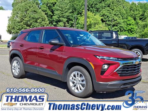Crimson Metallic 2024 Chevrolet Trailblazer LS