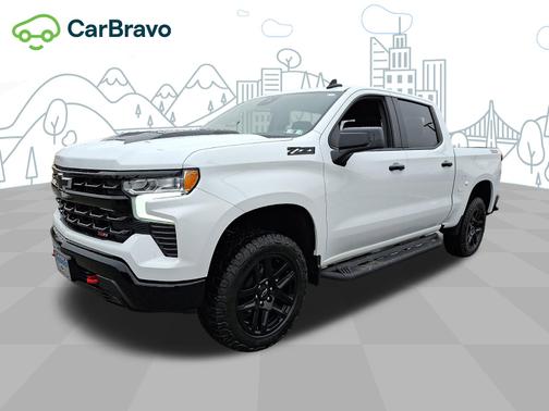 Summit White 2025 Chevrolet Silverado 1500 LT Trail Boss