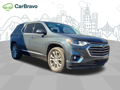 Graphite Metallic 2018 Chevrolet Traverse Premier