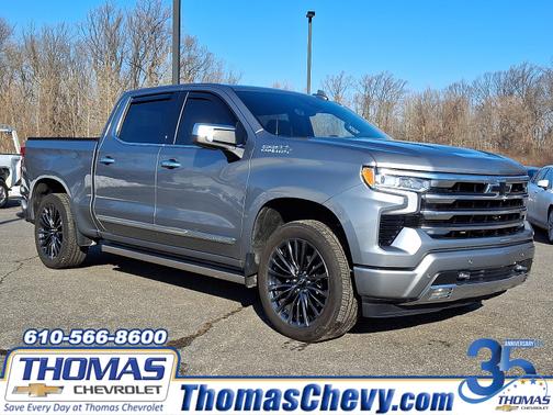 Sterling Gray Metallic 2025 Chevrolet Silverado 1500 High Country