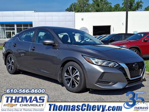 Gun Metallic 2020 Nissan Sentra SV Xtronic CVT