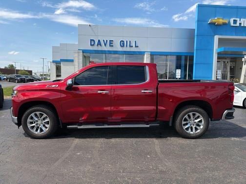 Cherry Red Tintcoat 2022 Chevrolet Silverado 1500 Limited LTZ