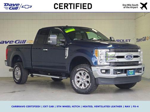 Blue Jeans Metallic 2018 Ford F-250 Lariat