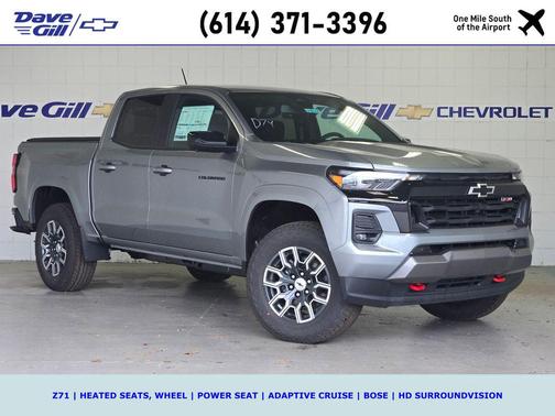 Sterling Gray Metallic 2026 Chevrolet Colorado Z71 Truck