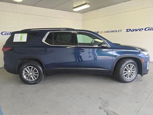 Northsky Blue Metallic 2023 Chevrolet Traverse LT Leather