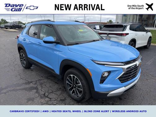 Fountain Blue 2024 Chevrolet Trailblazer LT