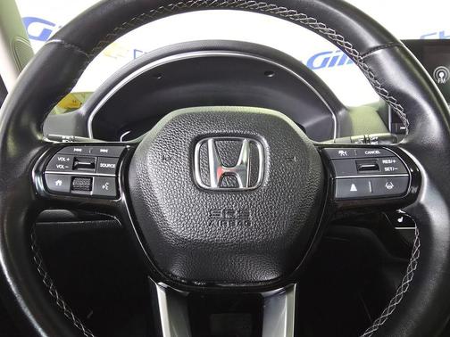 Platinum White Pearl 2022 Honda Civic EX-L