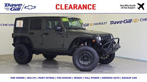 2016 Jeep Wrangler Unlimited Willys Wheeler