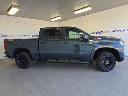 Cypress Gray 2026 Chevrolet Silverado 1500 Custom Trail Boss